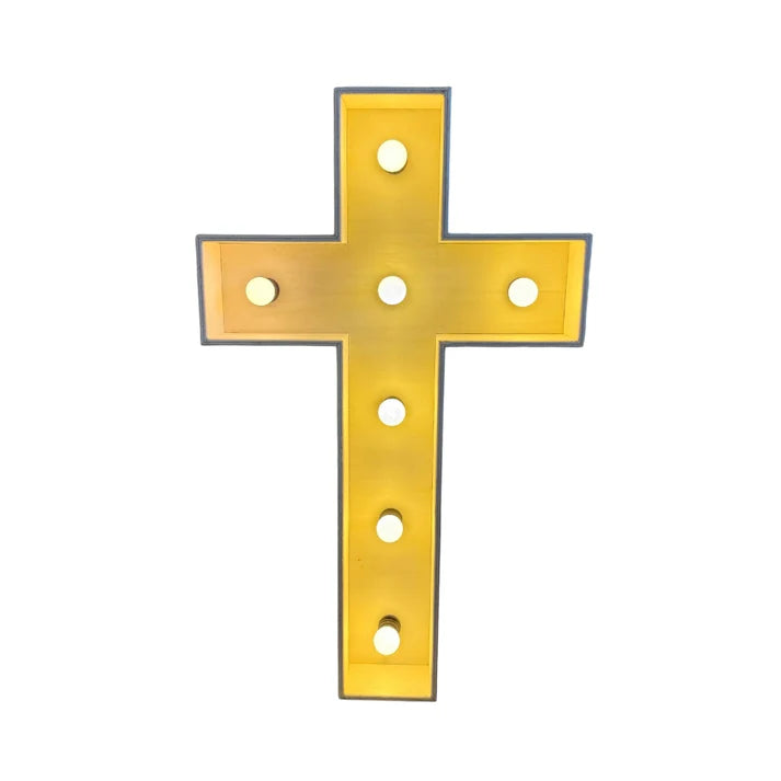 Lichtletter kruis 100cm