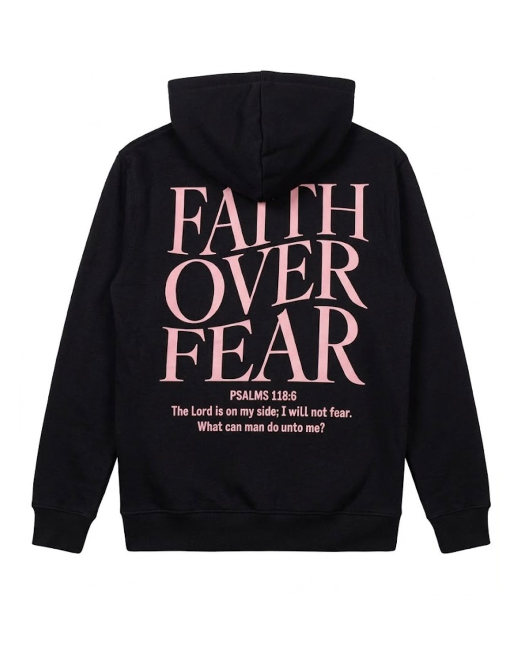 Faith Over Fear zip hoodie