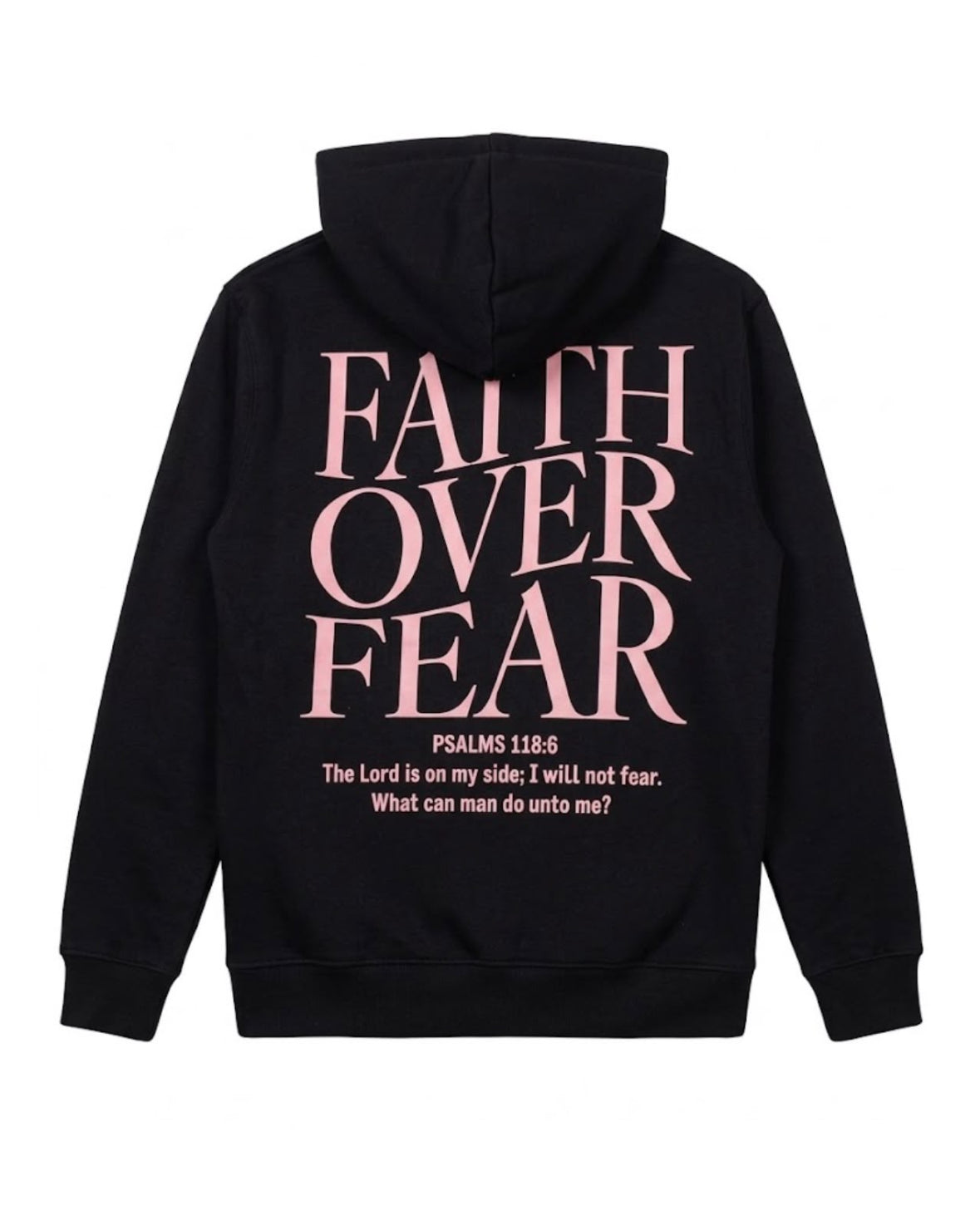 Faith Over Fear zip hoodie
